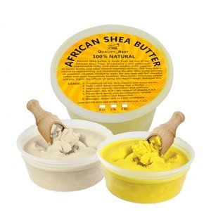 1 lb yellow Raw African Shea Butter 100% Pure Natural Organic Unrefined Ghana